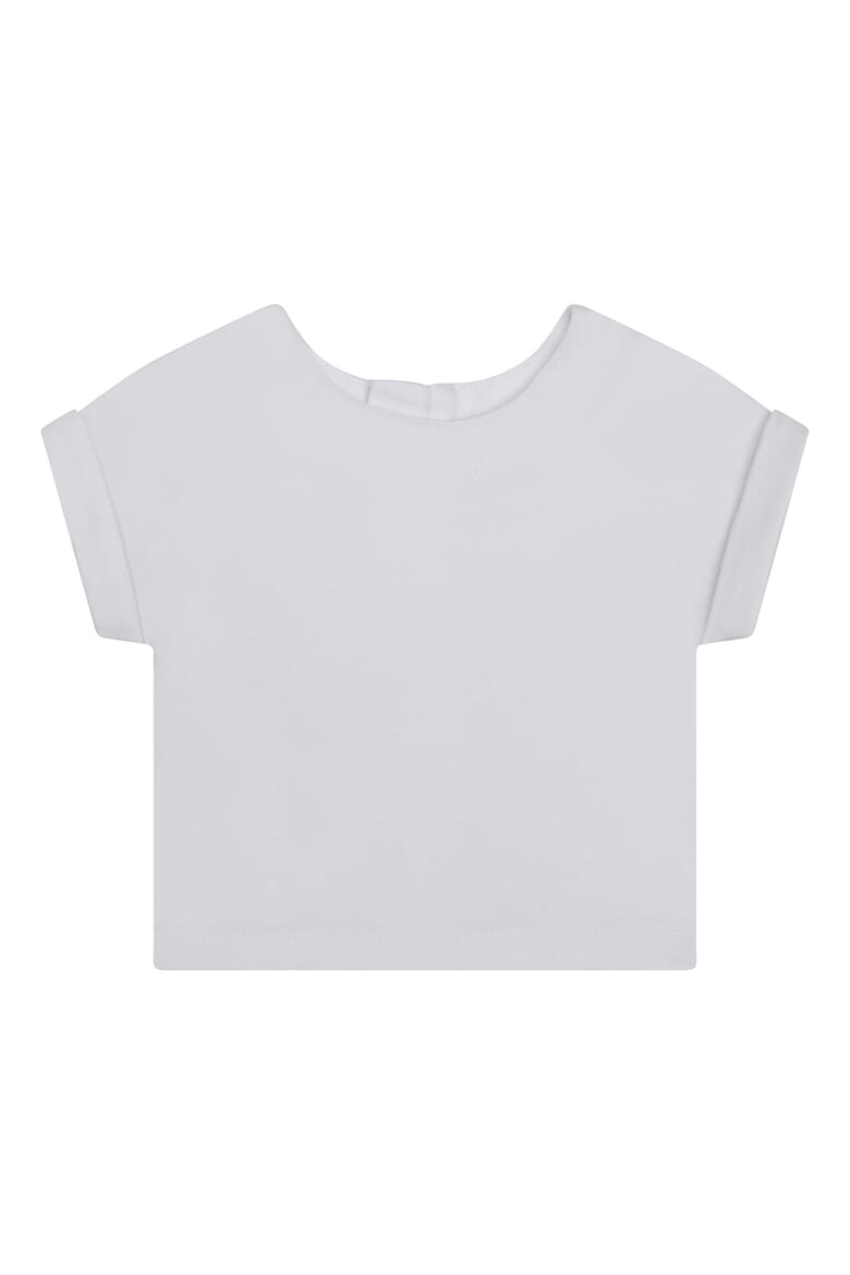 KARL LAGERFELD KIDS Set de tricou din amestec de bumbac cu rochie - 2 piese - Pled.ro