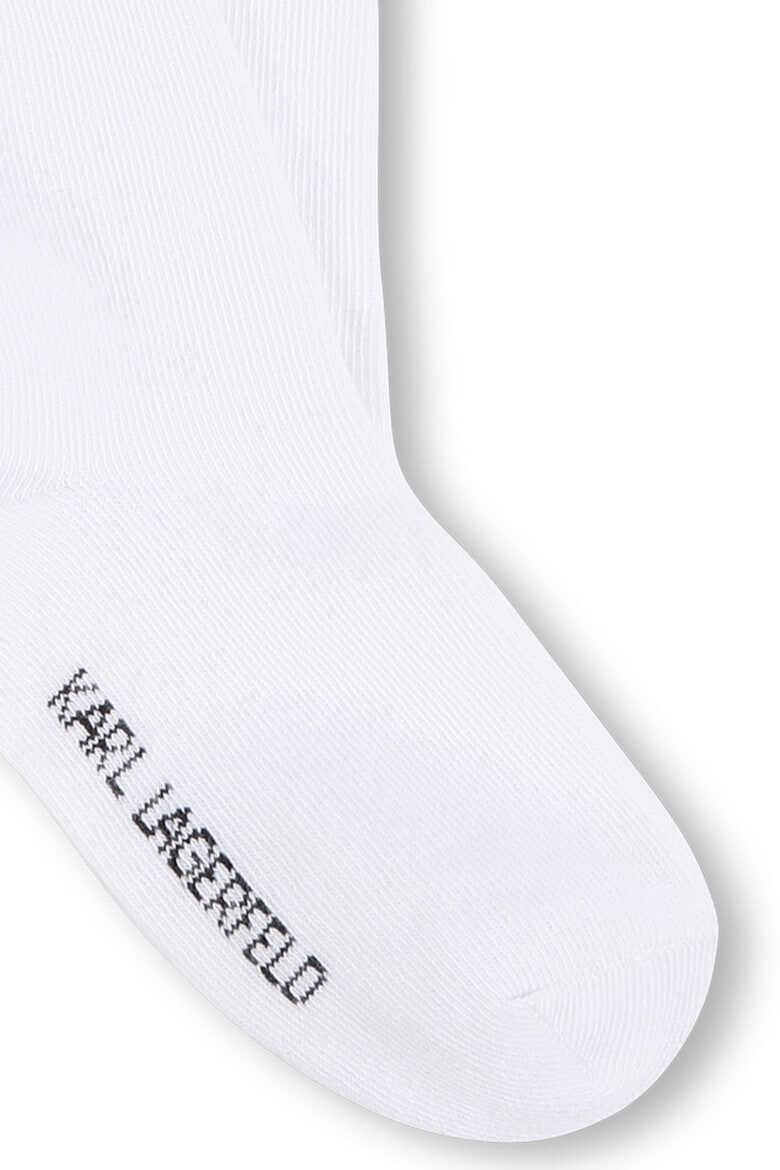 KARL LAGERFELD KIDS Sosete lungi cu impriemu logo - Pled.ro