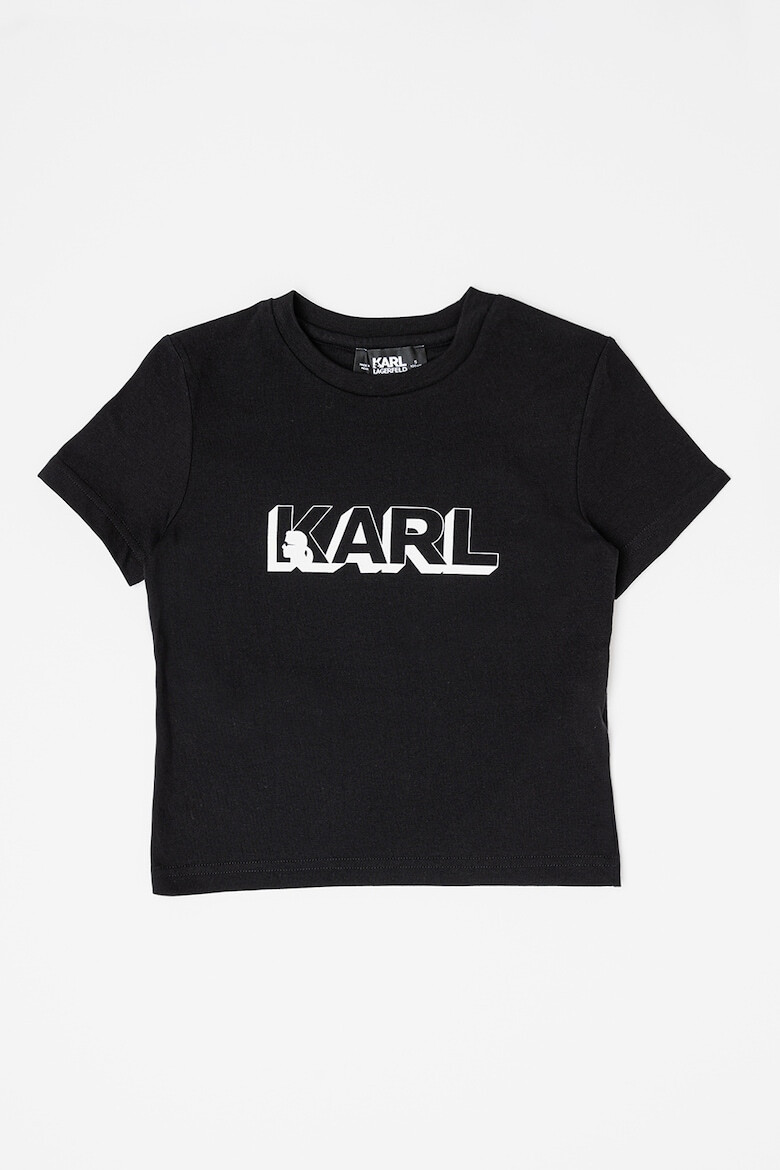 KARL LAGERFELD KIDS Tricou cu imprimeu logo - Pled.ro