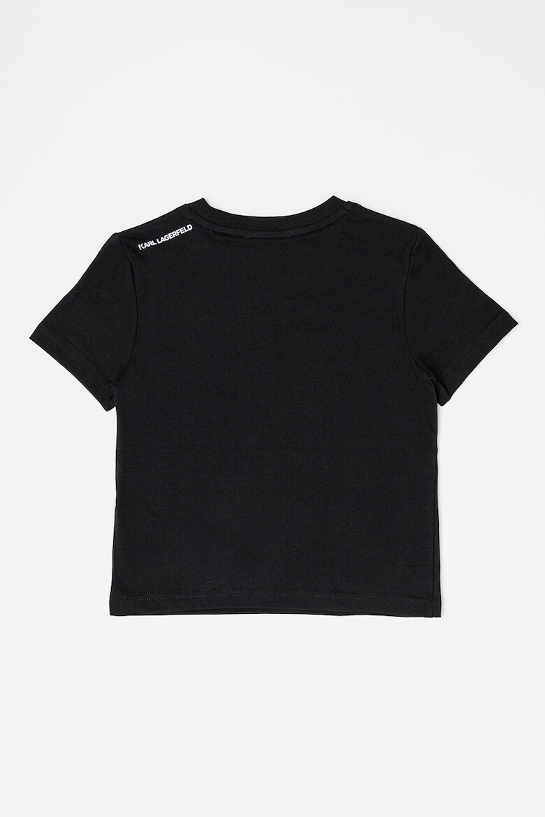 KARL LAGERFELD KIDS Tricou cu imprimeu logo - Pled.ro