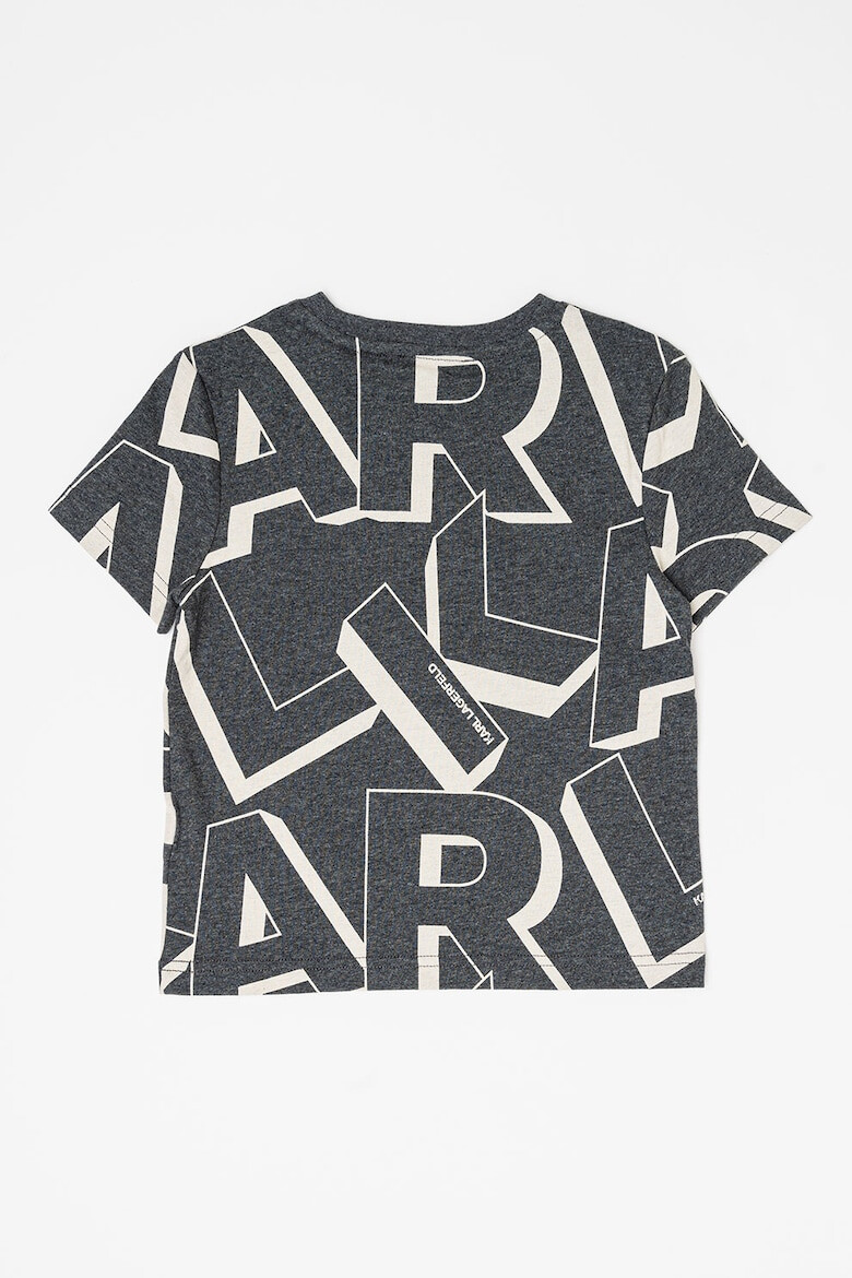 KARL LAGERFELD KIDS Tricou de bumbac cu logo - Pled.ro