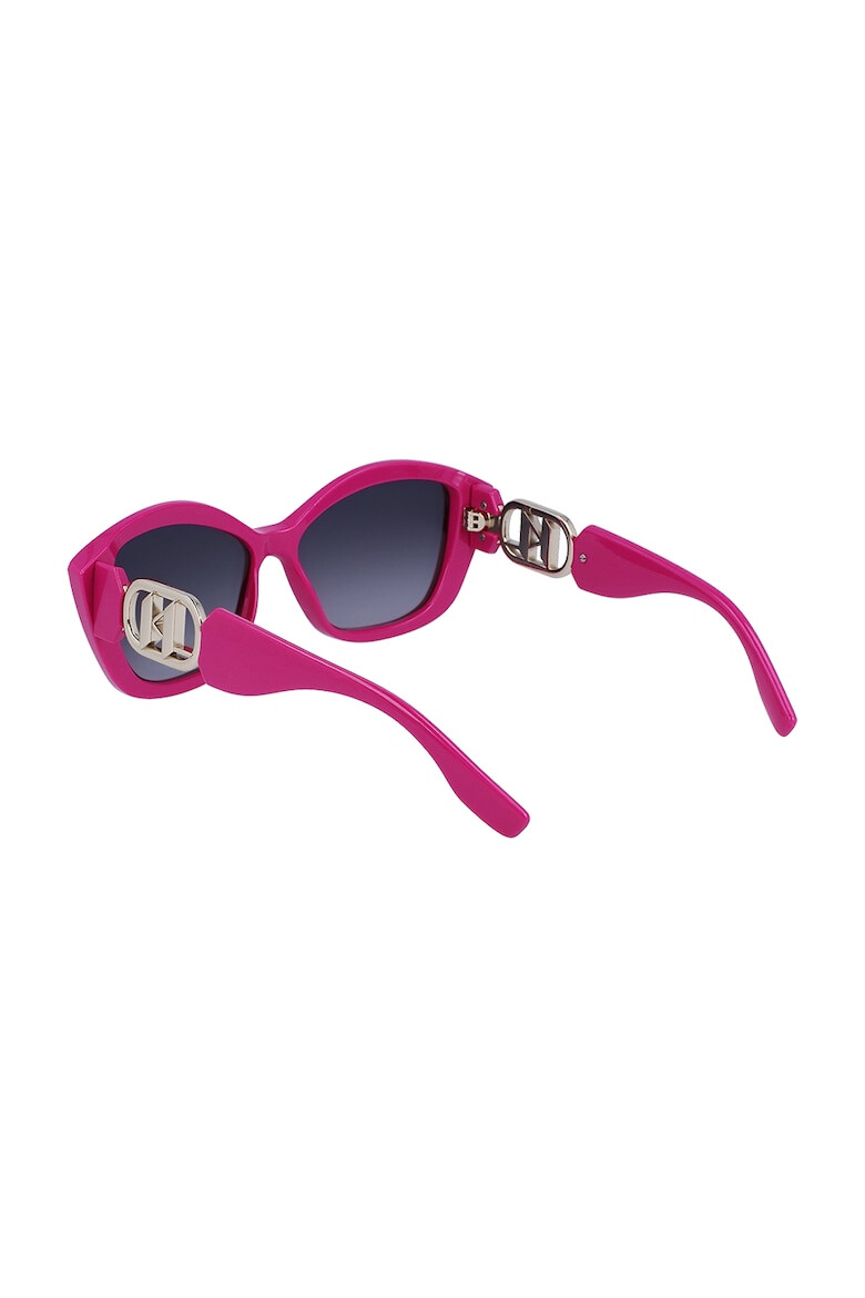 Karl Lagerfeld Ochelari de soare cat-eye cu detalii logo - Pled.ro