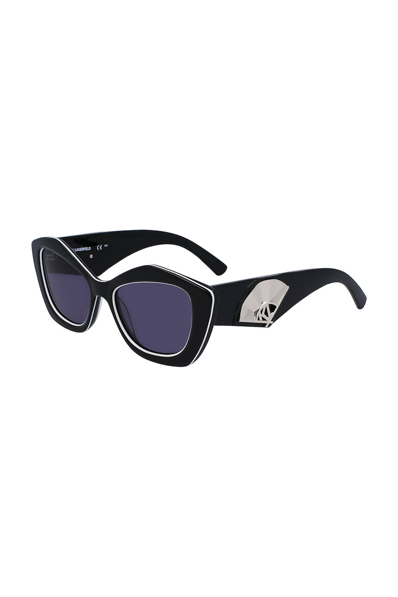 Karl Lagerfeld Ochelari de soare cat-eye cu detaliu logo - Pled.ro