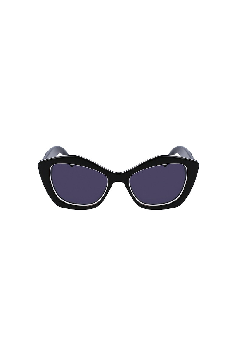 Karl Lagerfeld Ochelari de soare cat-eye cu detaliu logo - Pled.ro