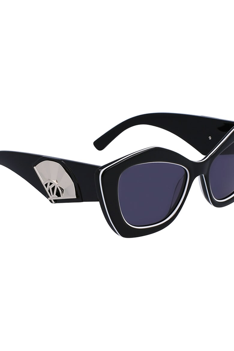 Karl Lagerfeld Ochelari de soare cat-eye cu detaliu logo - Pled.ro