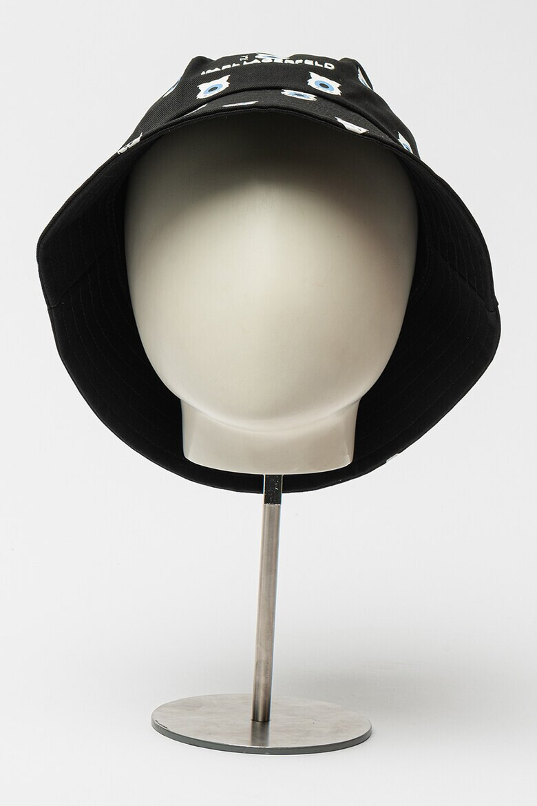 Karl Lagerfeld Palarie bucket cu imprimeu - Pled.ro