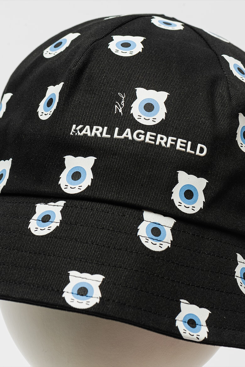 Karl Lagerfeld Palarie bucket cu imprimeu - Pled.ro