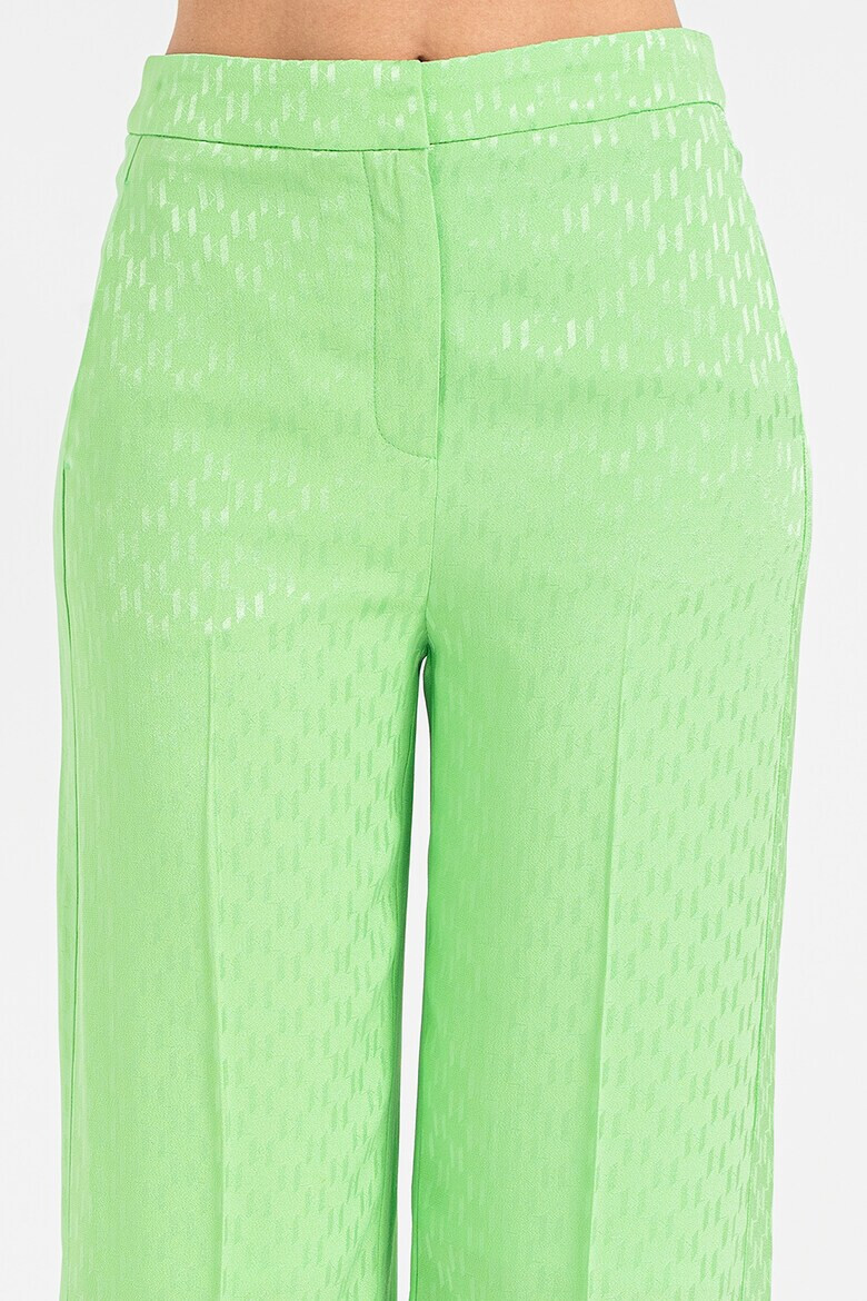 Karl Lagerfeld Pantaloni ampli de satin - Pled.ro