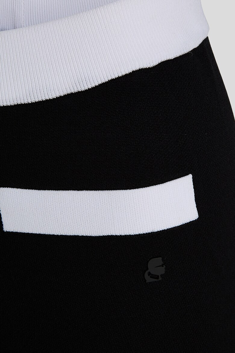 Karl Lagerfeld Pantaloni din tricot fin cu croiala ampla - Pled.ro