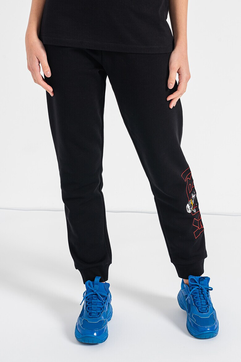 Karl Lagerfeld Pantaloni sport conici cu logo - Pled.ro