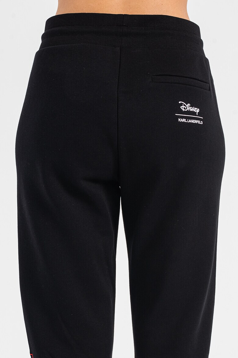 Karl Lagerfeld Pantaloni sport conici cu logo - Pled.ro