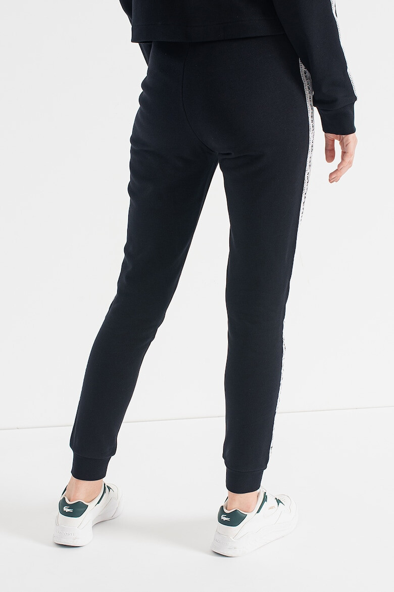 Karl Lagerfeld Pantaloni sport de bumbac organic cu banda cu logo - Pled.ro