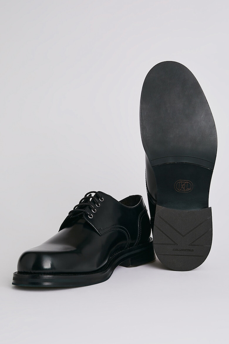 Karl Lagerfeld Pantofi derby de piele cu logo - Pled.ro