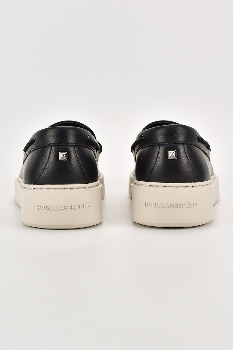 Karl Lagerfeld Pantofi loafer de piele cu varf rotunjit - Pled.ro