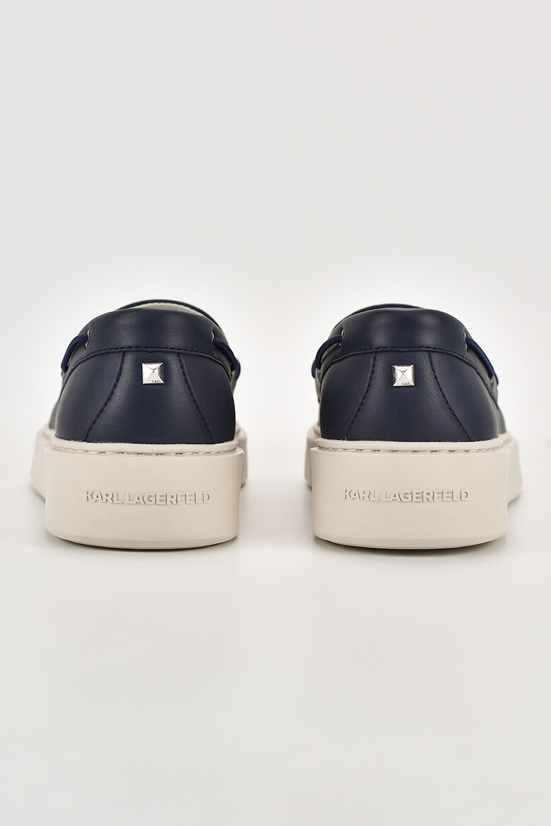 Karl Lagerfeld Pantofi loafer de piele cu varf rotunjit - Pled.ro