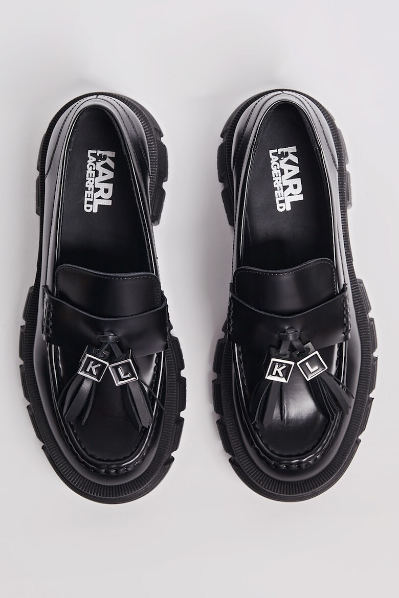 Karl Lagerfeld Pantofi loafer de piele Precinct - Pled.ro