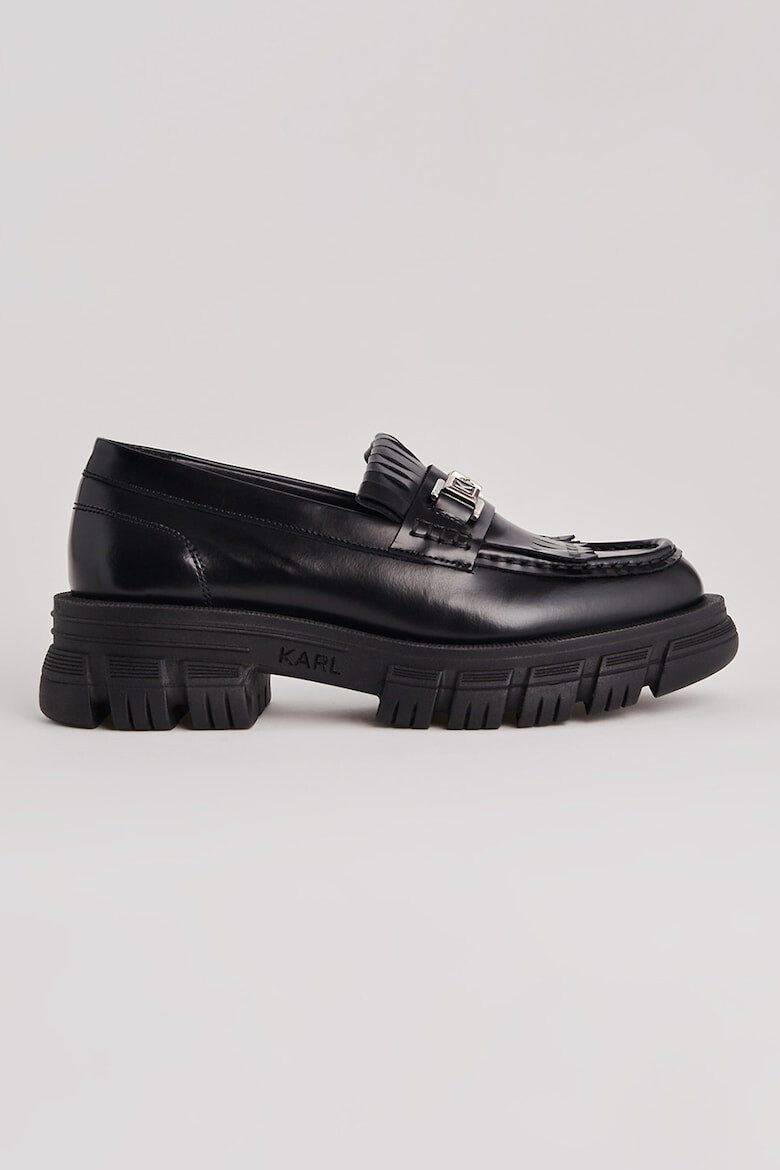 Karl Lagerfeld Pantofi loafer de piele Precinct - Pled.ro