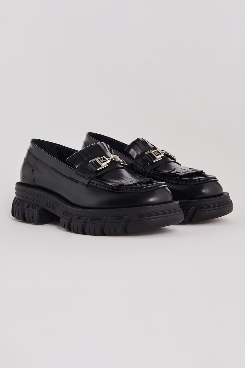 Karl Lagerfeld Pantofi loafer de piele Precinct - Pled.ro