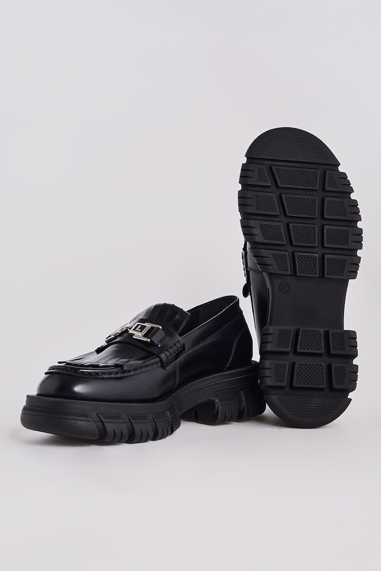 Karl Lagerfeld Pantofi loafer de piele Precinct - Pled.ro