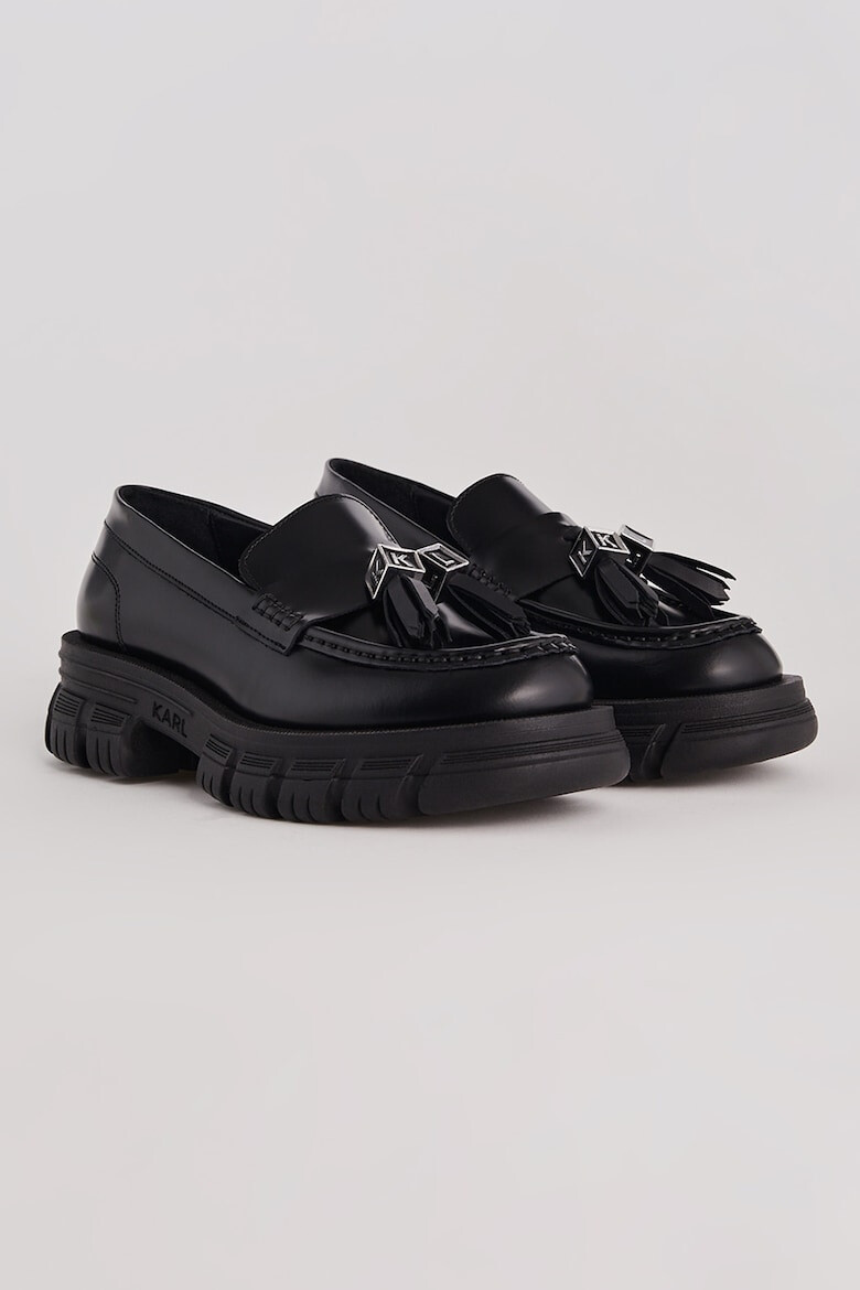 Karl Lagerfeld Pantofi loafer de piele Precinct - Pled.ro