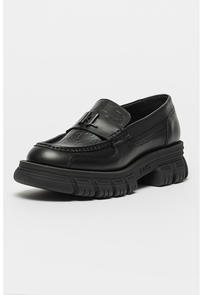 Karl Lagerfeld Pantofi loafer din piele Precinct - Pled.ro