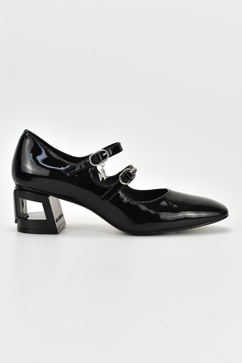 Karl Lagerfeld Pantofi Mary Jane de piele - Pled.ro