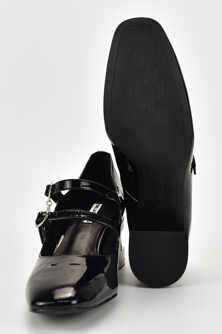 Karl Lagerfeld Pantofi Mary Jane de piele - Pled.ro