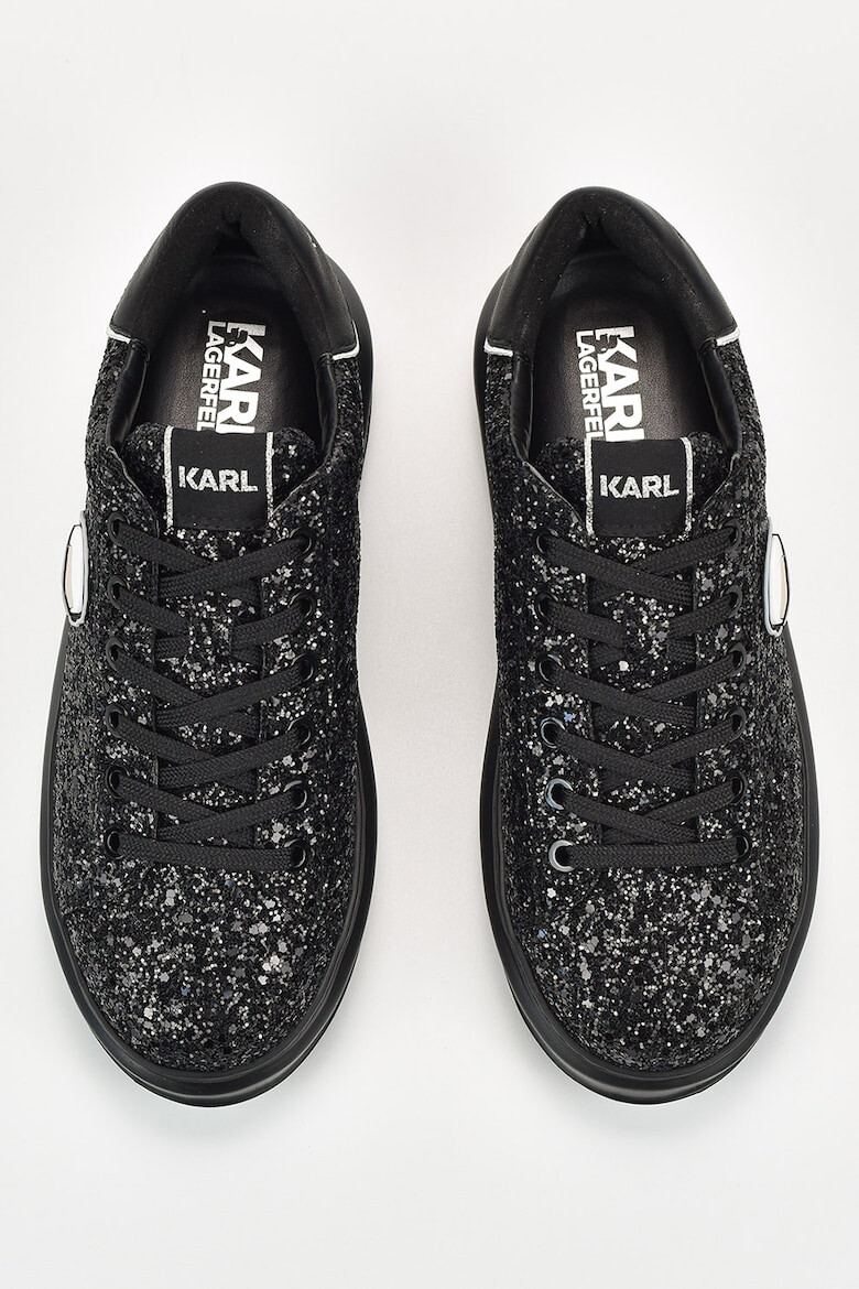 Karl Lagerfeld Pantofi sport cu garnituri de piele - Pled.ro