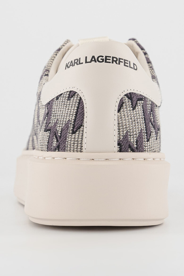 Karl Lagerfeld Pantofi sport cu model si garnituri de piele - Pled.ro