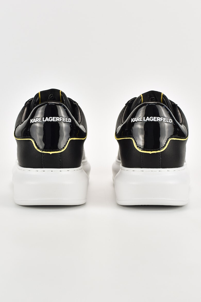 Karl Lagerfeld Pantofi sport cu segmente de piele - Pled.ro