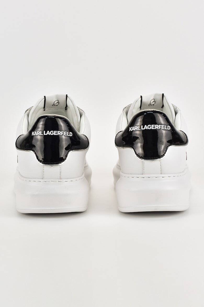 Karl Lagerfeld Pantofi sport cu segmente de piele - Pled.ro