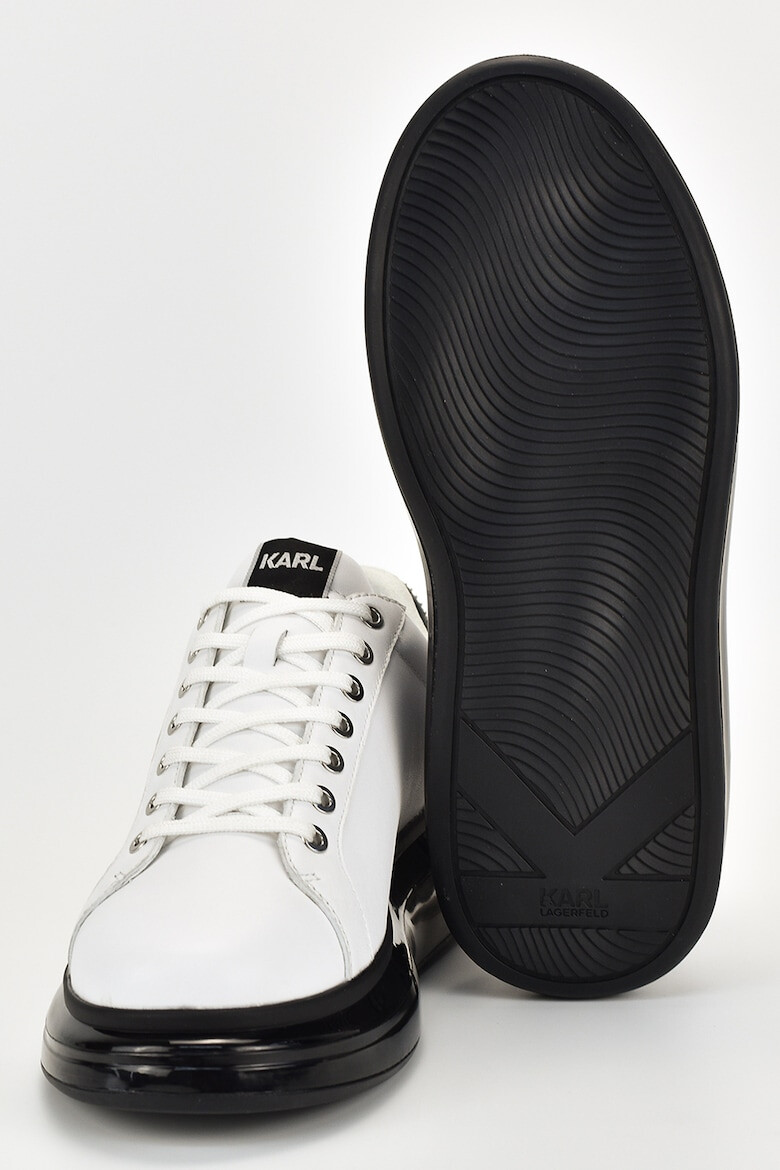 Karl Lagerfeld Pantofi sport cu segmente de piele - Pled.ro