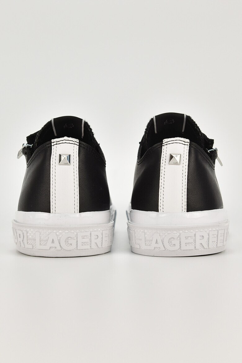 Karl Lagerfeld Pantofi sport de piele cu fermoar - Pled.ro