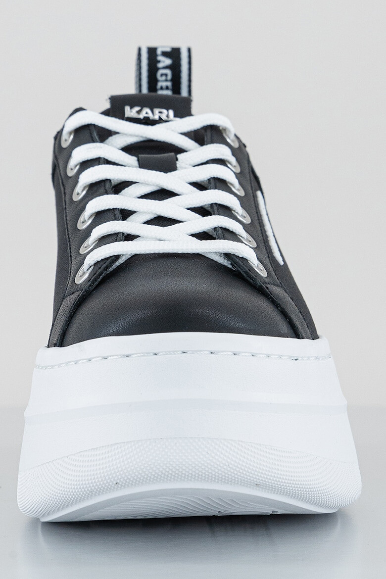 Karl Lagerfeld Pantofi sport de piele cu insertii de material textil Kobo III - Pled.ro