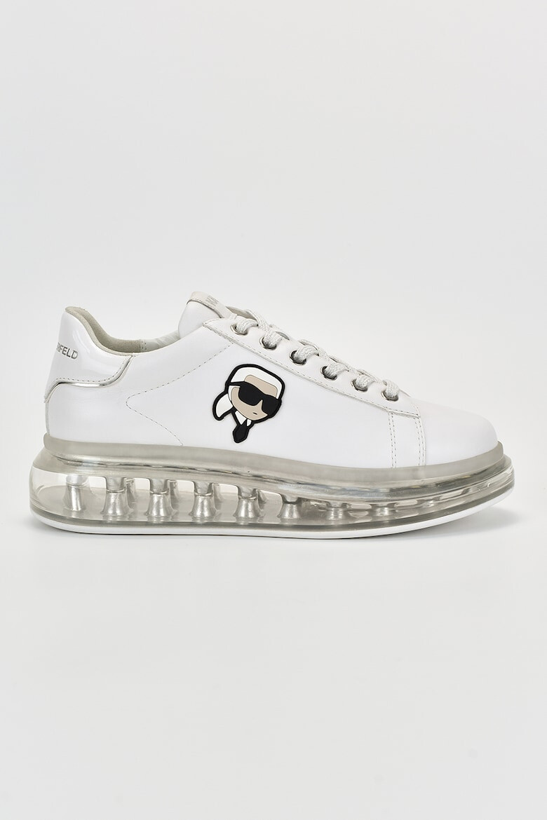 Karl Lagerfeld Pantofi sport de piele cu logo - Pled.ro