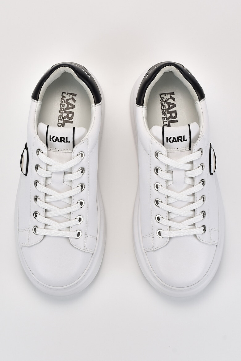 Karl Lagerfeld Pantofi sport de piele cu logo - Pled.ro