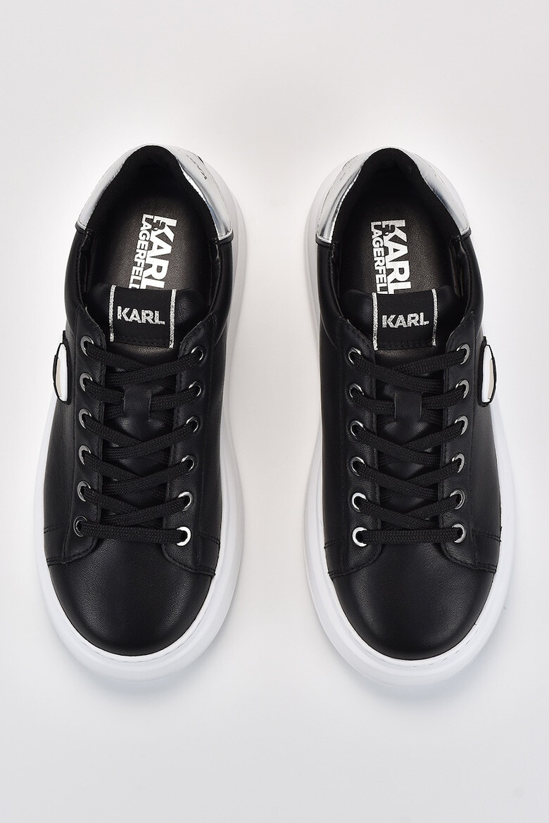 Karl Lagerfeld Pantofi sport de piele cu logo - Pled.ro