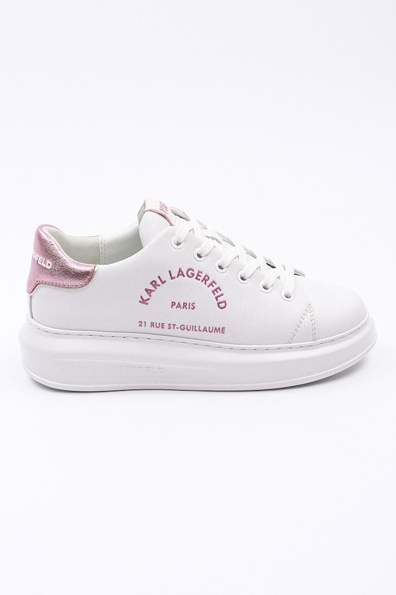 Karl Lagerfeld Pantofi sport de piele cu logo - Pled.ro