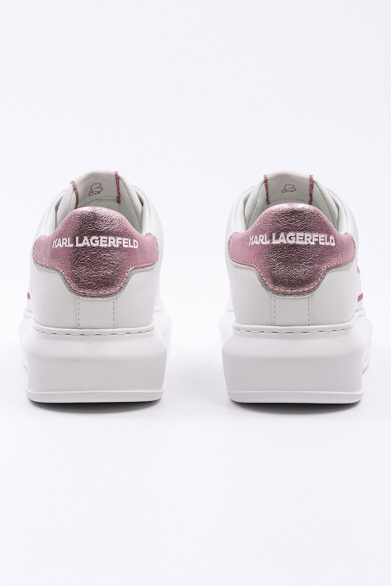 Karl Lagerfeld Pantofi sport de piele cu logo - Pled.ro