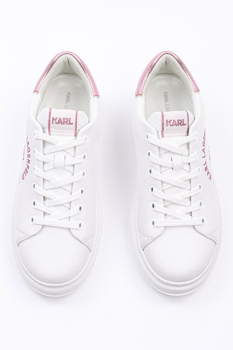 Karl Lagerfeld Pantofi sport de piele cu logo - Pled.ro