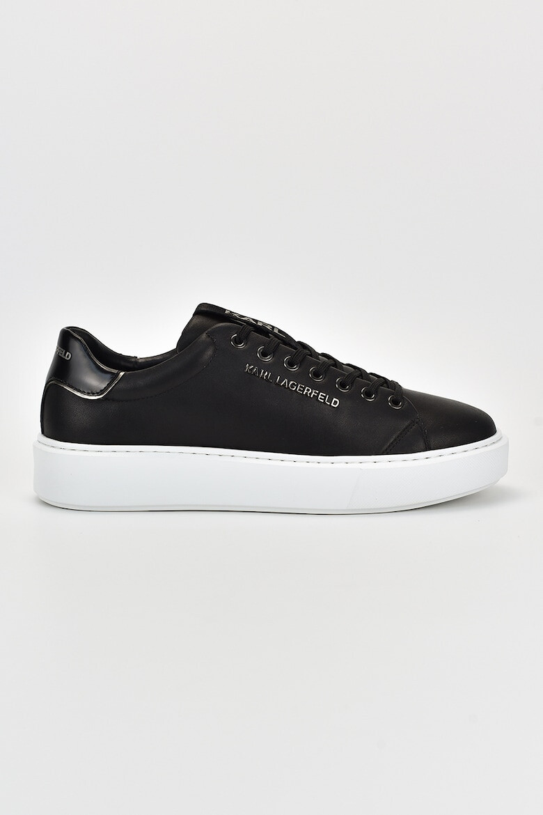 Karl Lagerfeld Pantofi sport de piele cu logo metalic - Pled.ro