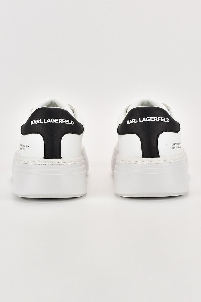 Karl Lagerfeld Pantofi sport de piele ecologica cu detalii logo - Pled.ro