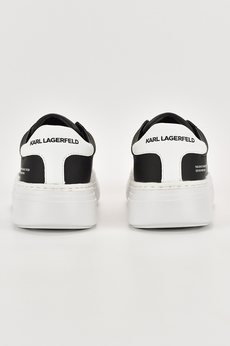 Karl Lagerfeld Pantofi sport de piele ecologica cu detalii logo - Pled.ro