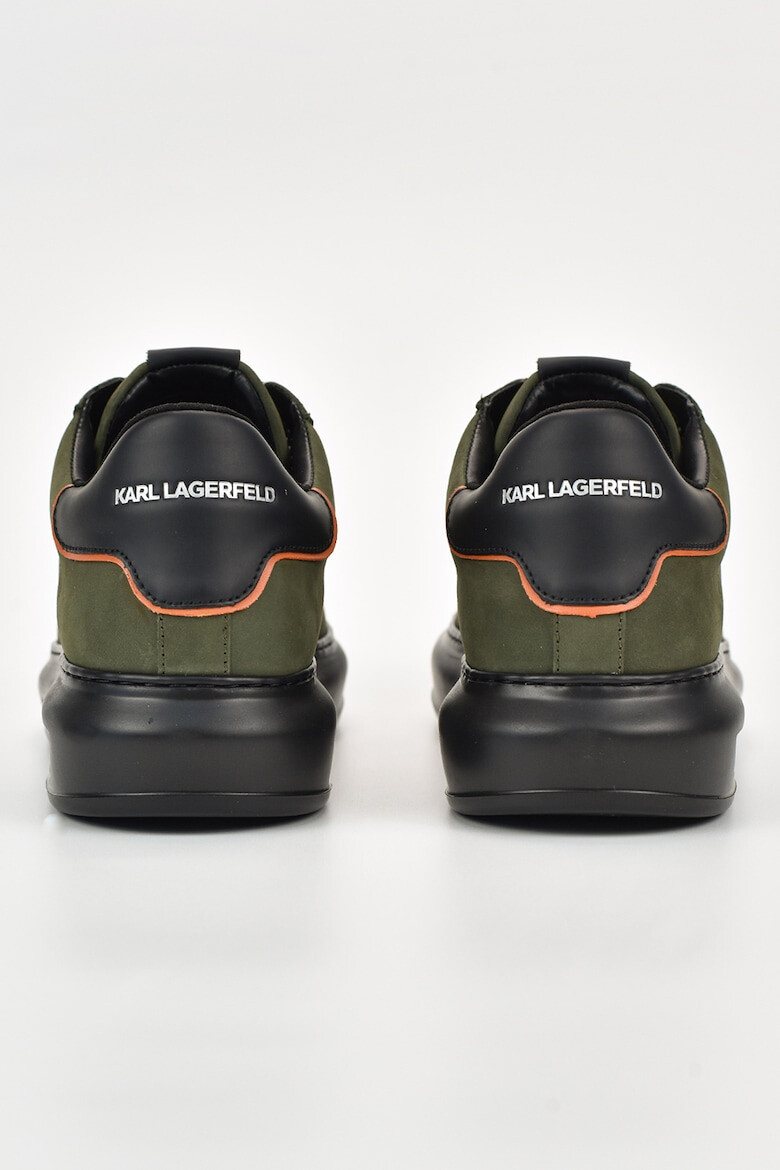 Karl Lagerfeld Pantofi sport din piele cu detaliu logo - Pled.ro