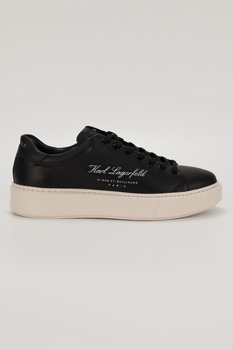 Karl Lagerfeld Pantofi sport din piele cu detaliu logo - Pled.ro