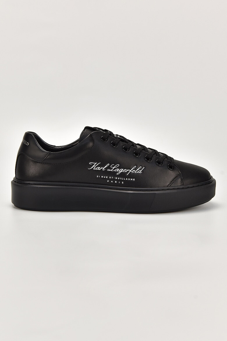 Karl Lagerfeld Pantofi sport din piele cu detaliu logo - Pled.ro