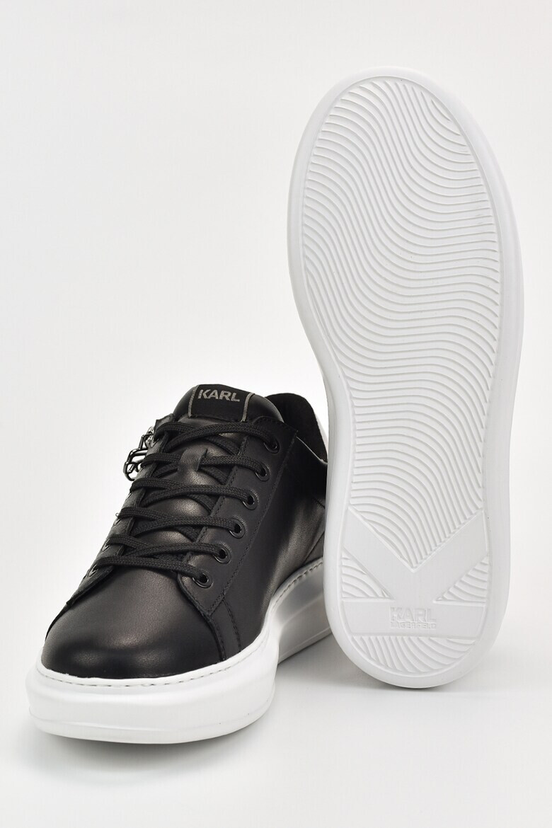 Karl Lagerfeld Pantofi sport din piele cu fermoare laterale - Pled.ro