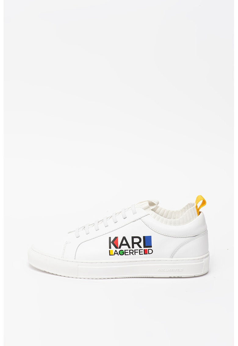 Karl Lagerfeld Pantofi sport din piele cu imprimeu logo Kupsole - Pled.ro