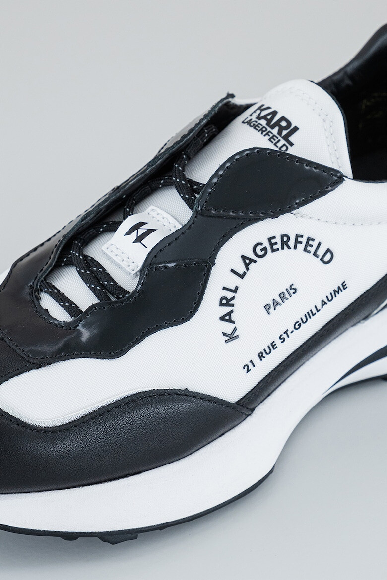 Karl Lagerfeld Pantofi sport din piele cu insertii de material textil Zone - Pled.ro