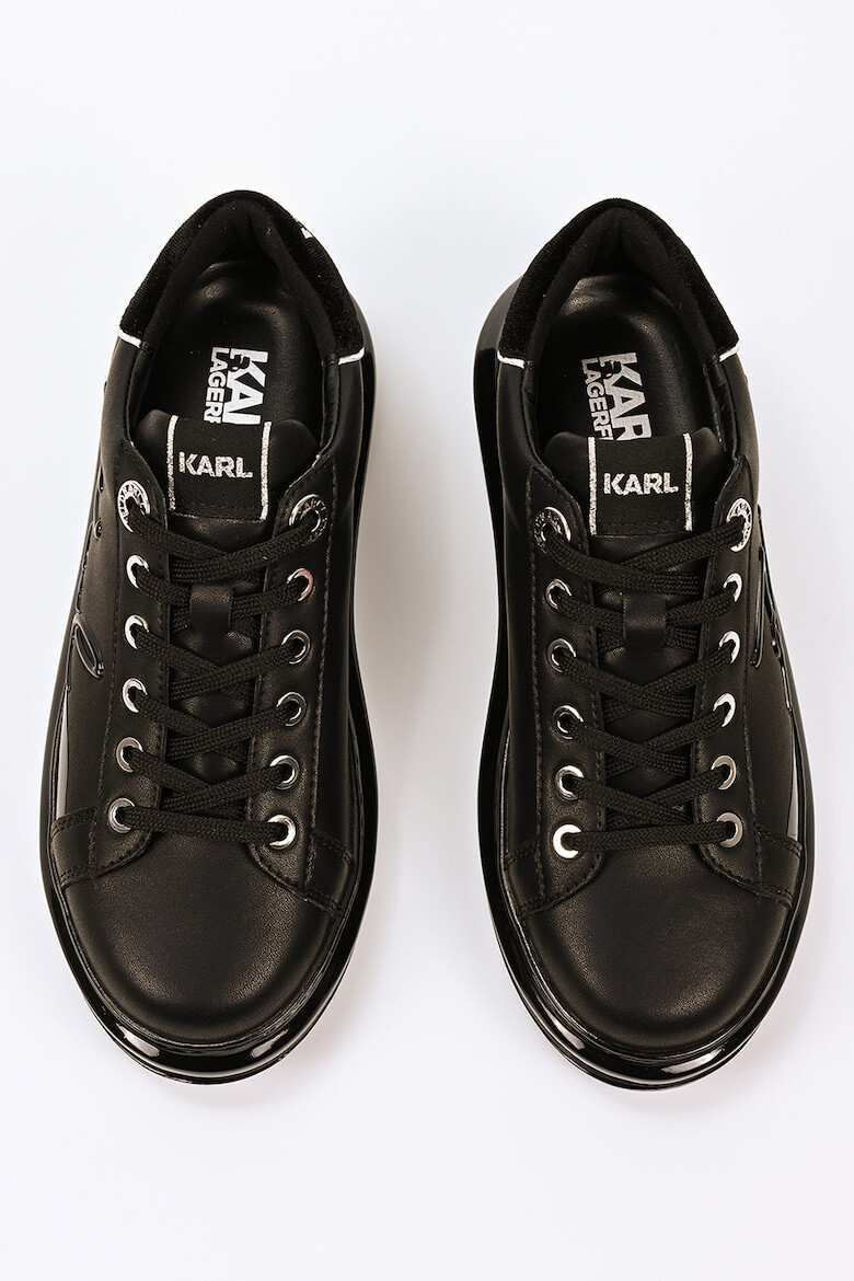 Karl Lagerfeld Pantofi sport din piele cu logo - Pled.ro